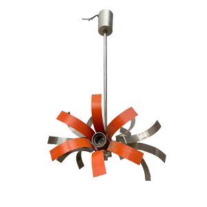 Lustre inox orange 70s