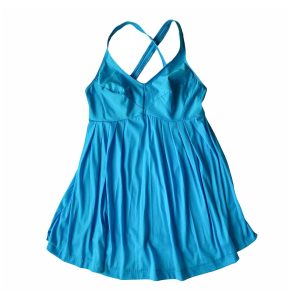 Robe maillot de bain turquoise