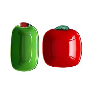 Coupelles faïence piment radis