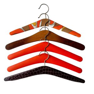 5 cintres 50s oranges