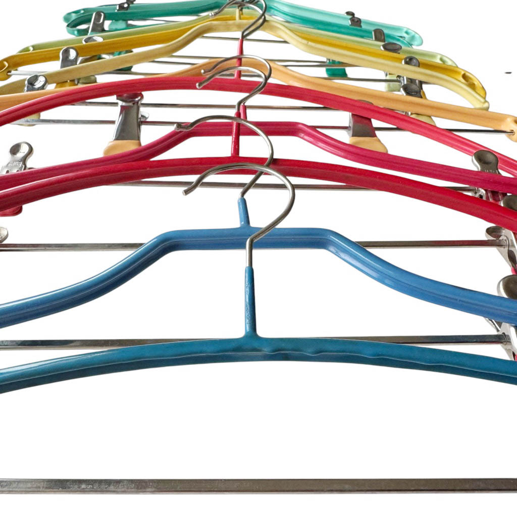 24 cintres gainés 70s multicolores – Image 3