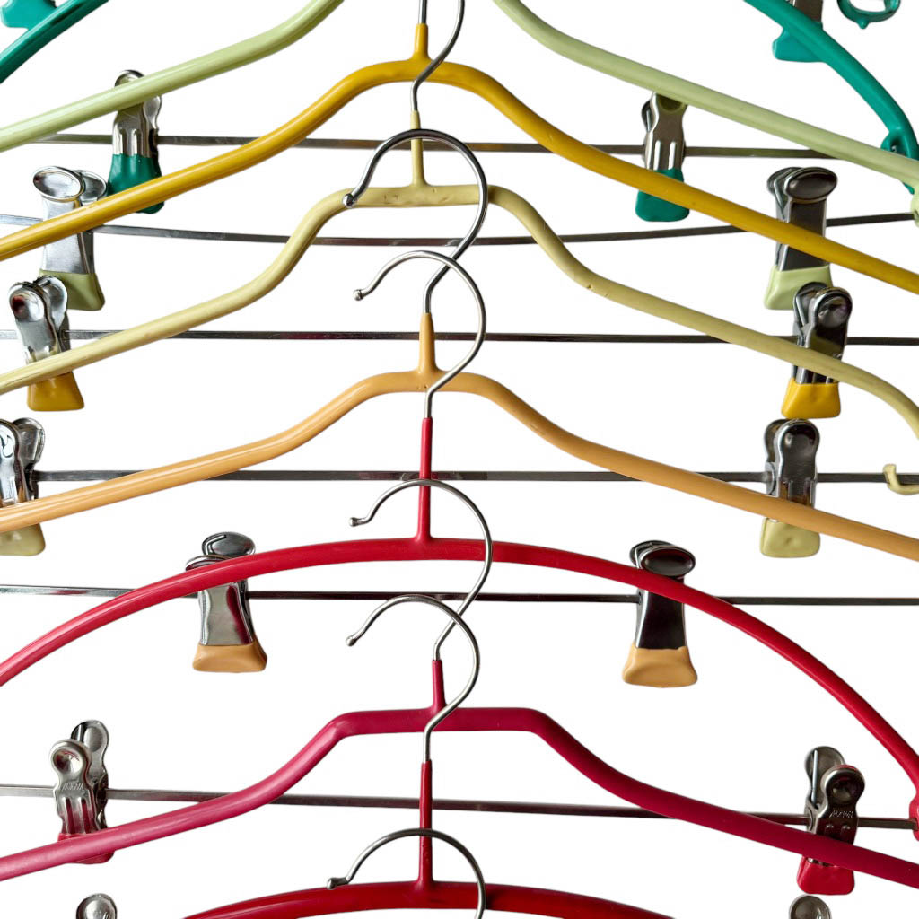 24 cintres gainés 70s multicolores – Image 7