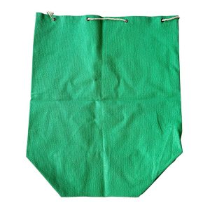 Sac de linge vinyl relief vert