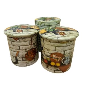 Trois boites métal Massilly France