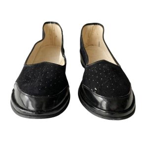 Ballerines noires 50s