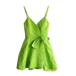 Robe verte pomme Guy Laroche