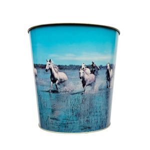 Corbeille Camargue tôle Massily