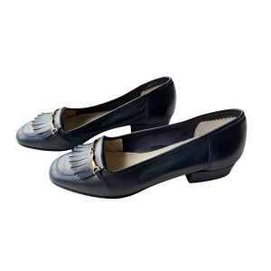 Mocassins cuir marine Carel