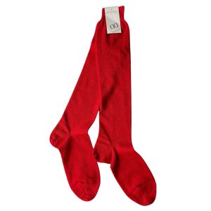 Chaussettes hautes rouges DD