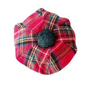 Béret écossais rouge Lochcarron