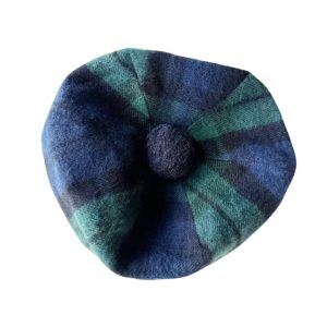 Béret écossais marine Lochcarron