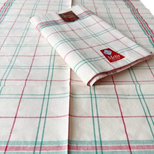 6 torchons Metis coton et lin pur