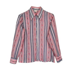 Chemisier Fanny Touche marine rouge