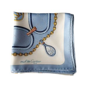 Carré soie Cartier