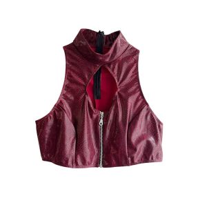 Crop top Exaltance impression serpent