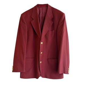 Blazer Balmain Cerruti bordeaux