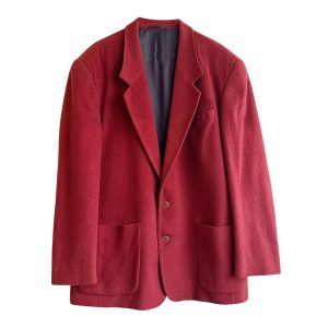 Blazer laine New Man bordeaux