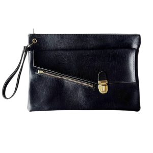 Sacoche vinyl noir 70s