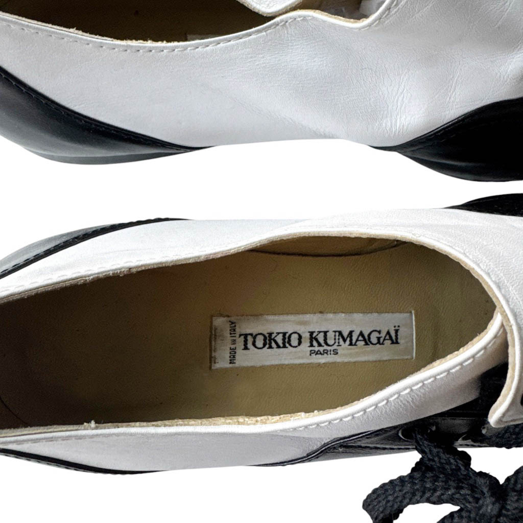 Derbys cuir bicolores Tokio Kumagaï – Image 3