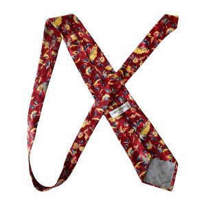 Cravate soie imprimée Loris Azzaro