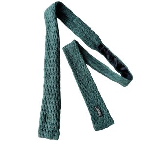 Cravate laine Paco Rabane verte