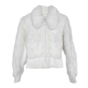 Blouson court fausse fourrure Luxatex