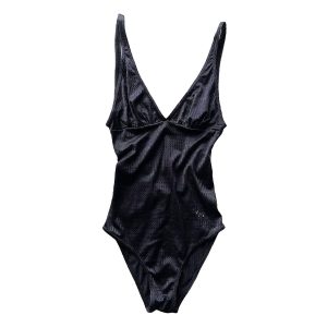 Maillot de bain noir Dior 80s