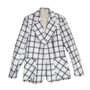 Blazer carreaux Mafra 70s