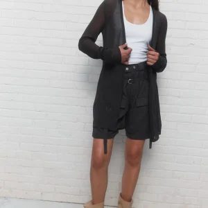 Siren | Veste gris foncé