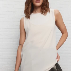 Azure | Camisole beige 2-en-1