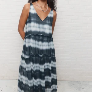 Lexia | Robe bleue à rayures