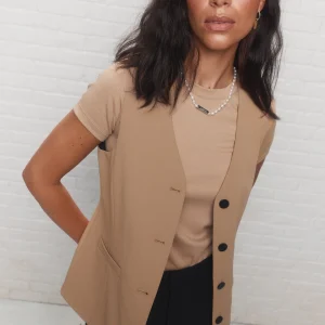 Lou | Gilet beige