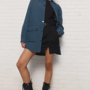 Daly | Veste matelassée bleue