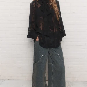 Aline | Blouse noire