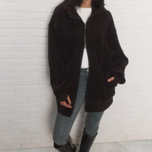 Hudson | Veste brune foncée