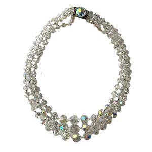 Collier ancien en cristal