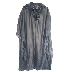Poncho vinyl transparent