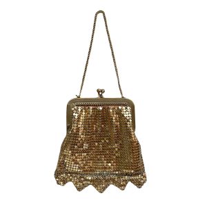 Mini sac à main doré