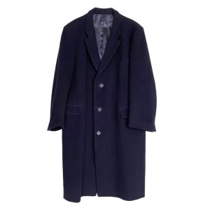 Manteau marine homme YSL