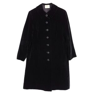 Manteau velours noir L’Empereur