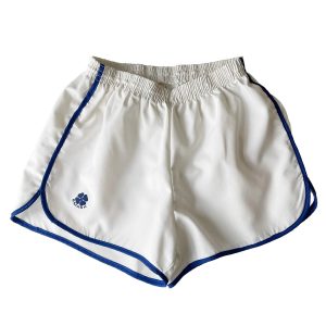 Short SmashMarine blanc coton