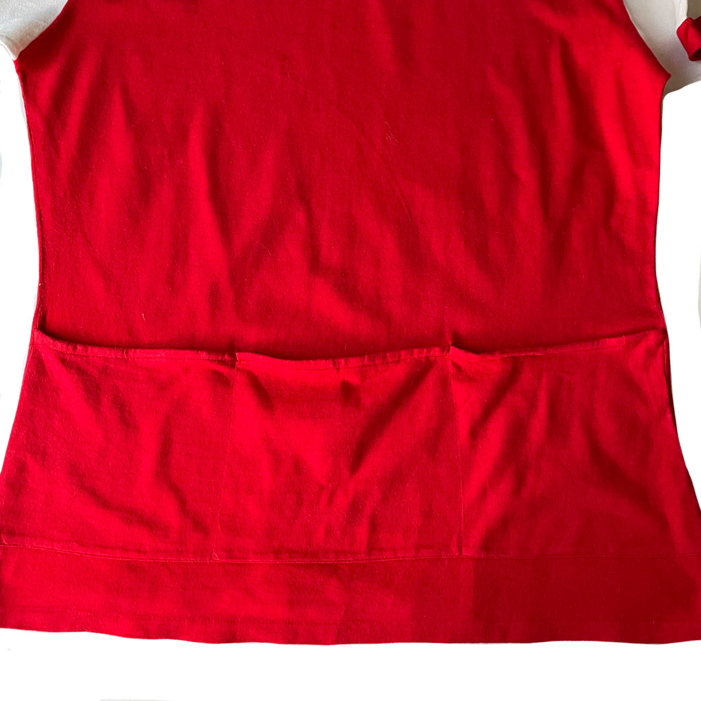 Tshirt cycliste coton noir rouge blanc – Image 8