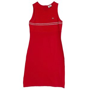 Robe rouge Lacoste