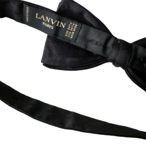 Noeud papillon soie Lanvin