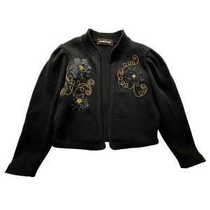 Gilet noir Anny Blatt