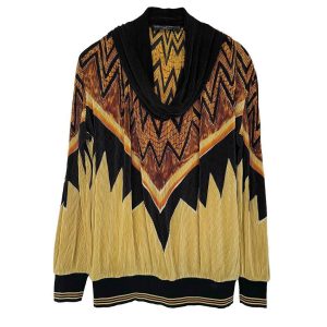 Top plissé Virginie 80s