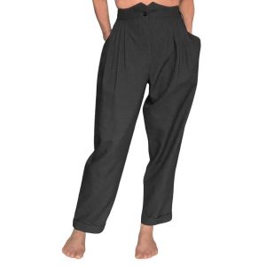 Pantalon laine gris pinces 30 Fevrier