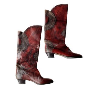 Bottes cuir Euforia by Claudio Merazzi
