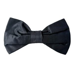 Barette taffetas Laura Ashley noire