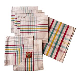 Metis DMC 6 serviettes et nappe